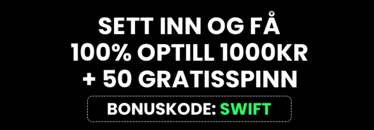 swift casino norge bonus