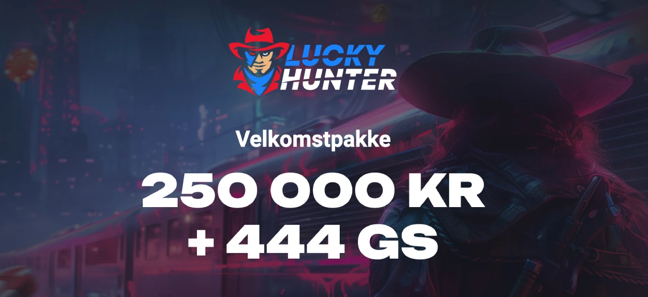 lucky hunter casino norge bonus