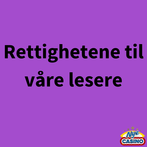 Rettighetene til våre lesere