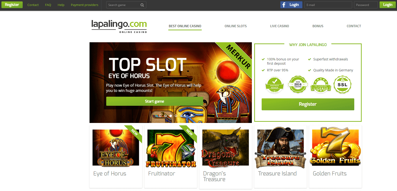 lapalingo casino reviews